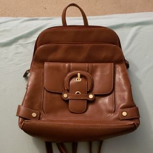 Small Brown Backback